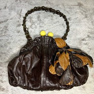 Elisa Atheniense leather handbag